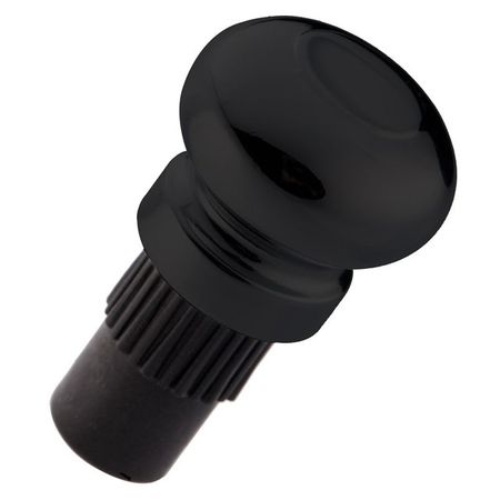 заглушка для рейлинга декоративная черный матовый