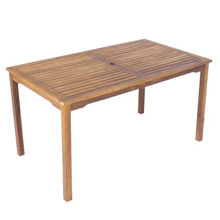 стол садовый прямоугольный акация 140х80х74см тамара николаевна селеменева живёт ёт акация