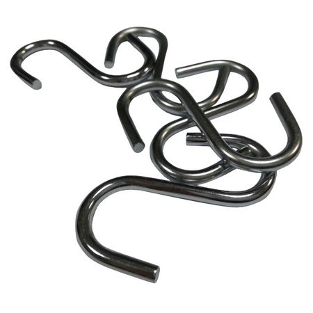 крючок для рейлинга хром 5шт