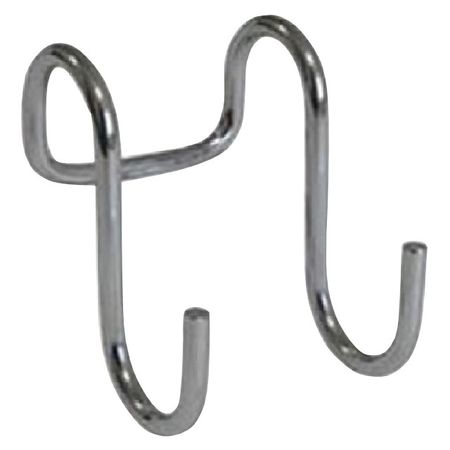 крючок для рейлинга двойной 53х45х61мм хром