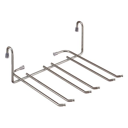 полка для рейлинга для фужеров 240x205x100мм хром