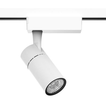 светильник трековый GAUSS 10Вт LED 4000К 800Лм однофазный цилиндр белый