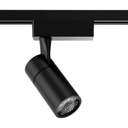 светильник трековый GAUSS 10Вт LED 4000К 800Лм однофазный цилиндр черный