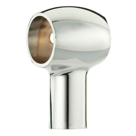 держатель для рейлинга Т-образный хром