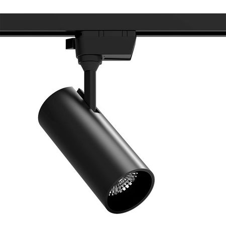 светильник трековый GAUSS 20Вт LED 4000К 1400Лм однофазный цилиндр черный
