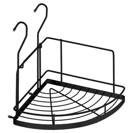 полка угловая для рейлинг малая черный матовый гс шкатулка малая резная с заливкой смола москва вид 6 хдф 95x65x52 мм