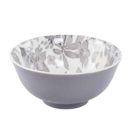 салатник DOMENIK Blooming 15,6см 0,5л фарфор серый