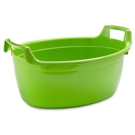 таз ПОЛИМЕРБЫТ 16л овальный с ручками пластик