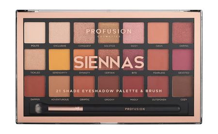Profusion Siennas 21 Shade Eyeshadow Palette надежда дедяева 4 разворота учимся правильно не играйте на дороге