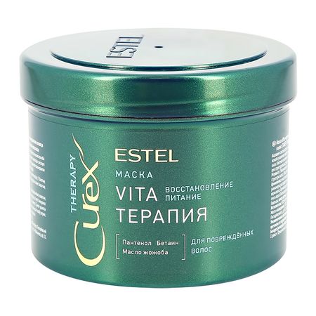 Маска для волос ESTEL CUREX THERAPY Vita-терапия для повреждённых волос 500 мл владимир юрьевич мартов антимикробная терапия у