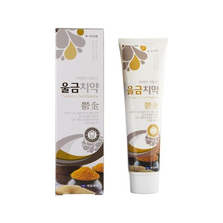 Паста зубная HANIL с экстрактом куркумы отбеливающая 180 г