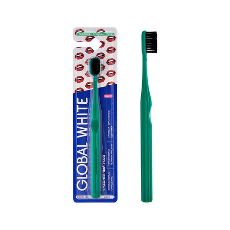 Щетка зубная GLOBAL WHITE Medium ежедневный уход майлз франклин моя блестящая карьера