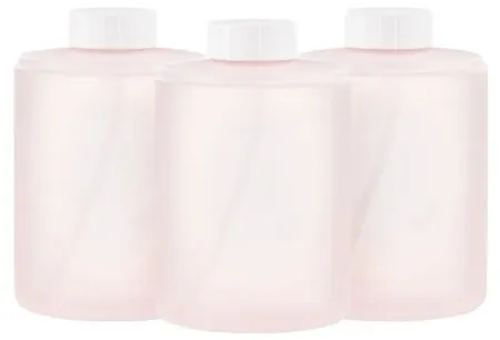 Сменные блоки жидкого мыла для дозатора Xiaomi Mijia AutomaticFoam Soap Dispenser 320ml 3шт (NUN4036RT) (розовый)