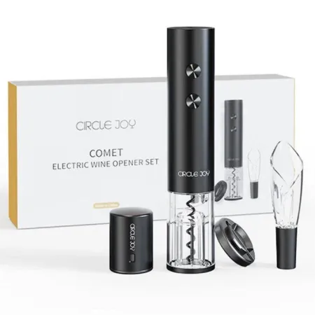 Винный набор Xiaomi Circle Joy 4 в 1 Comet Electric Wine Opener Set (CJ-TZ20) (черный)