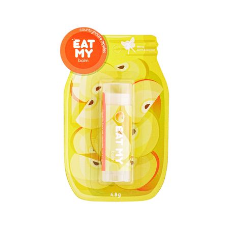 Бальзам для губ EAT MY Дачные яблочки 4,8 г букварь счастья