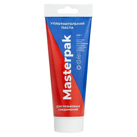 паста уплотнительная Masterpak в тубе (вода, пар) 250 г