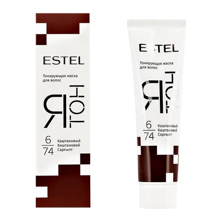 Маска для волос тонирующая ESTEL Я ТОН тон 6/74 каштановый 60 мл время от 10 44 секунды до бесконечности явл природы на шкале времени м хоофт