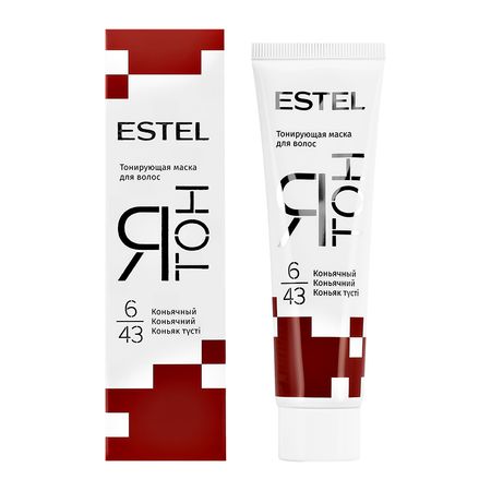 Маска для волос тонирующая ESTEL Я ТОН тон 6/43 коньячный 60 мл время от 10 44 секунды до бесконечности явл природы на шкале времени м хоофт