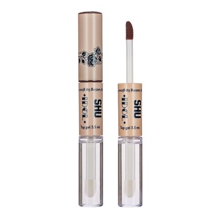 Блеск для губ SHU IDOL стойкий тон 48 Темный шоколад любовь сергеевна черникова мой темный претемный властелин