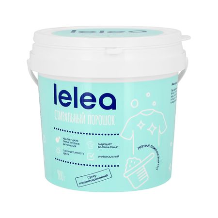 Концентрированный стиральный порошок LELEA универсальный 900 г виталий михайлович рябов трудные версты московской прокуратуры
