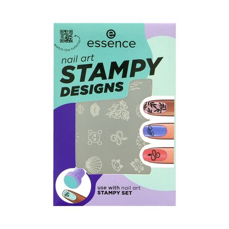 Трафареты для стемпинга ногтей ESSENCE NAIL ART STAMPY DESIGNS тон 01 Stamping on нейл шлехт лиссабон путеводитель