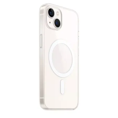 Чехол-накладка Hoco Magnetic Series TPU для iPhone 14 силиконовый (прозрачный)