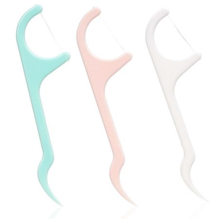 зубочистки с нитью D.I.E.S. Микс 2 ваниль, дыня, мята 150шт