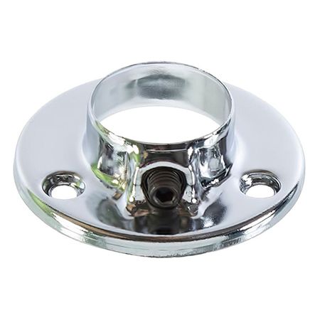 держатель для трубы D-25 торцевой с фиксатором 2шт