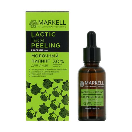 Пилинг для лица MARKELL молочный 30% 30 мл скажи мне да