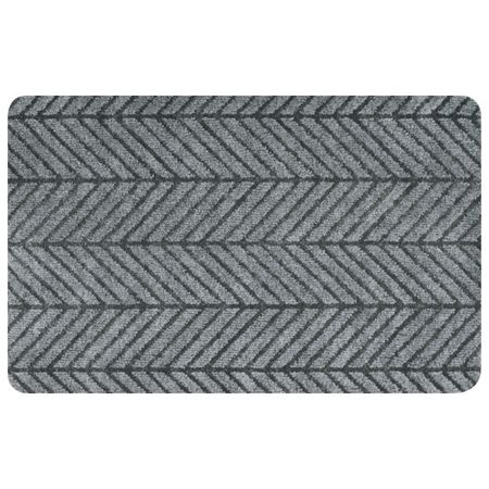 коврик РЫЖИЙ КОТ 50х80см полиэстер, резина, серый