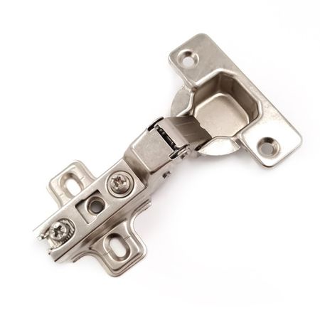 петля полунакладная 110град с ответной планкой 2шт