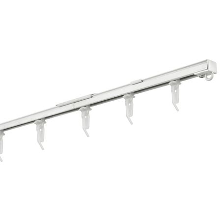 карниз 1-рядный УЮТ Мини профильный составной 300см белый, арт.2166273