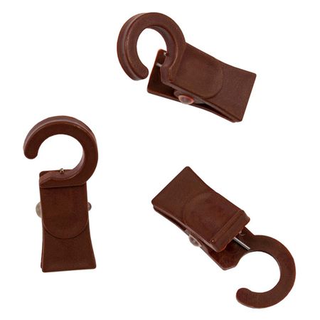 зажим для колец УЮТ 20шт коричневый, арт.2089462