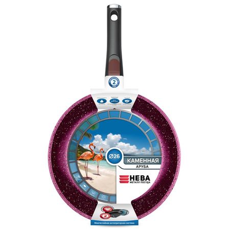 сковорода НМП Аруба 26см антипр.покр. литой алюминий съемная ручка