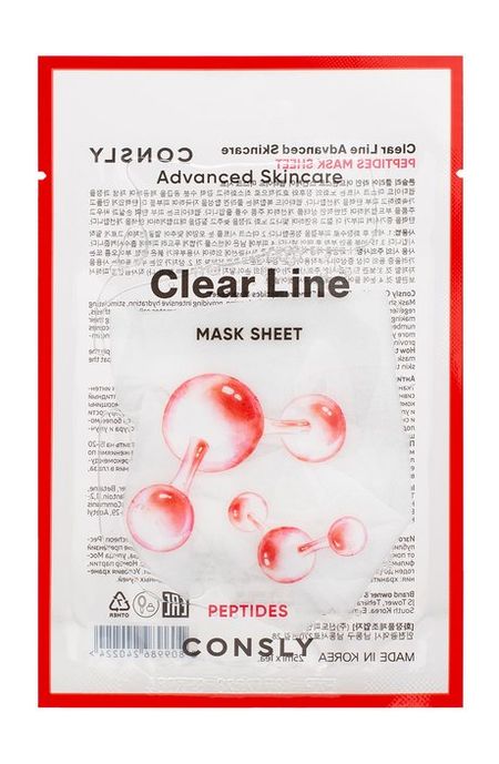 Consly Advanced Skincare Clear Line Peptides Mask Sheet