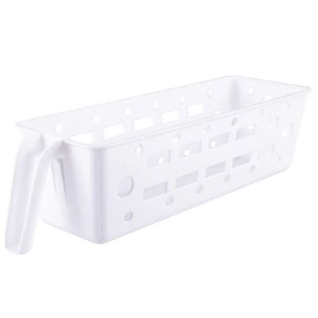 органайзер ПОЛИМЕРБЫТ 1 секция 30,5х9,5х8см пластик белый