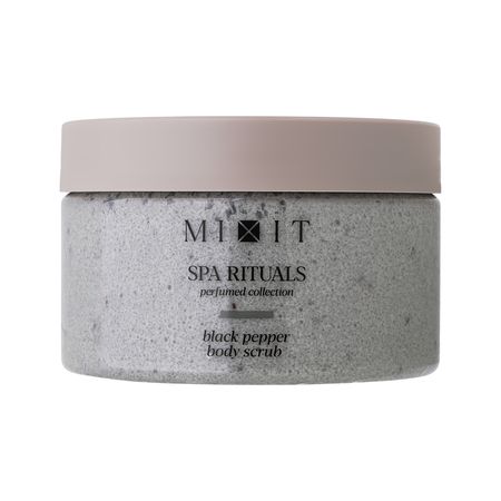Скраб для тела MIXIT SPA RITUALS PERFUMED COLLECTION парфюмированный с ароматом черного перца 300 г ольга николаевна сотникова вышиваем крестиком путешествие черного кота 28 красивых сюжетов от парижа до барселоны