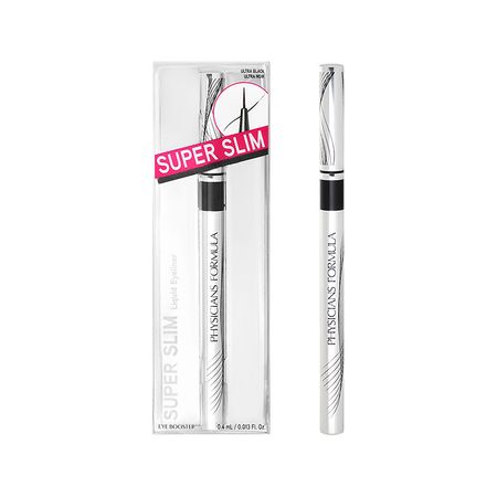 Подводка для глаз PHYSICIANS FORMULA EYE BOOSTER SUPER SLIM водостойкая супер тонкая тон 01 Ультра-черный как рисовать пузанов кругляков и овальчиков