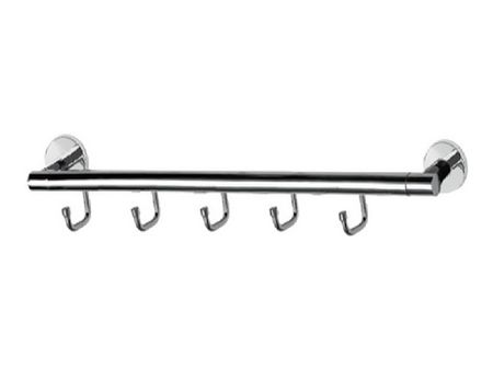 полотенцедержатель LEDEME Oval L207-5 с 5 крючками