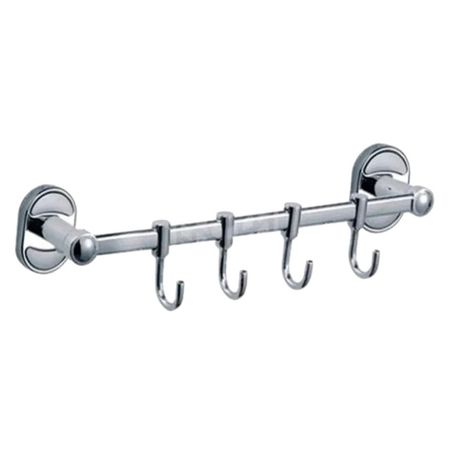 полотенцедержатель с 4 крючками 350мм LEDEME One L1915-4
