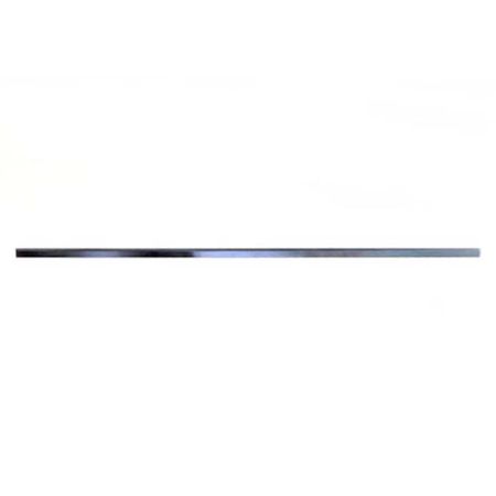 профиль для меб. щита 6мм торцевой нерж/ст полированный 0,6м