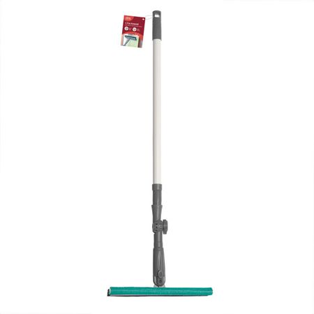 стекломой HOMEQUEEN 47-75см для москитных сеток с телескоп. ручкой, пластик, металл, поролон