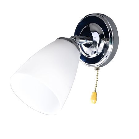 бра РОССВЕТ Серто 1х20Вт E27 металл хром