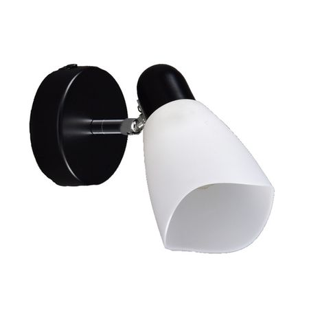 спот РОССВЕТ Розмари 1х20Вт Е27 металл черный розмари айхингер едят ли покойники торты с клубникой