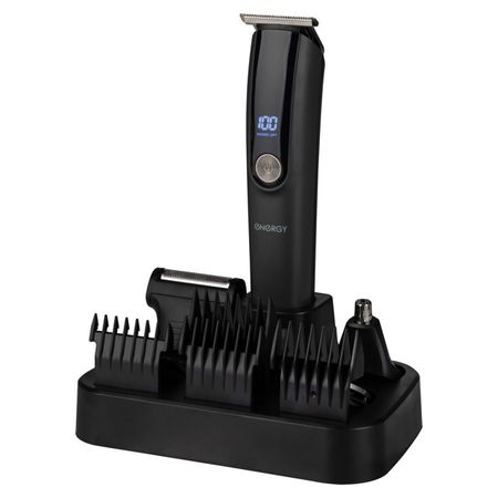 машинка для стрижки ENERGY EN-725 0-12мм 10 насадок сеть/аккумулятор