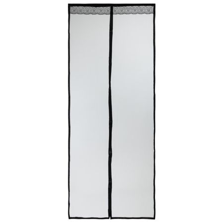 сетка противомоскитная РЫЖИЙ КОТ Птички 220х90см на магнитах черный