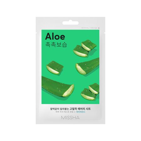Маска для лица MISSHA AIRY FIT увлажняющая с экстрактом алоэ для сухой кожи 19 г