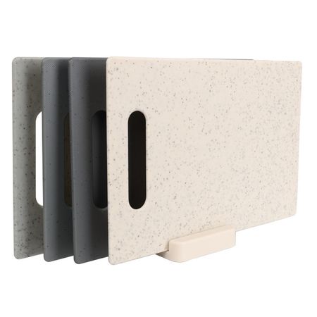 набор досок раздел. TODELIA 4шт 28х18,3см на подставке пластик