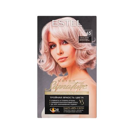 Крем-гель краска для волос ESTEL COLOR SIGNATURE 10/65 Сияние сакуры
