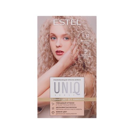 Краска-уход для волос ESTEL UNIQ тон 9/17 ванильный пломбир